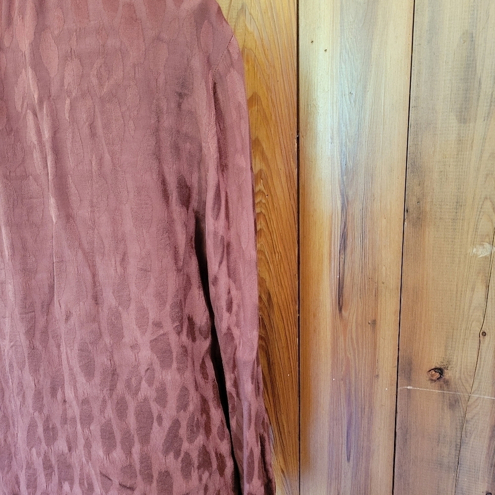 Women's Brown Button-Up Top - Picture 7 of 13